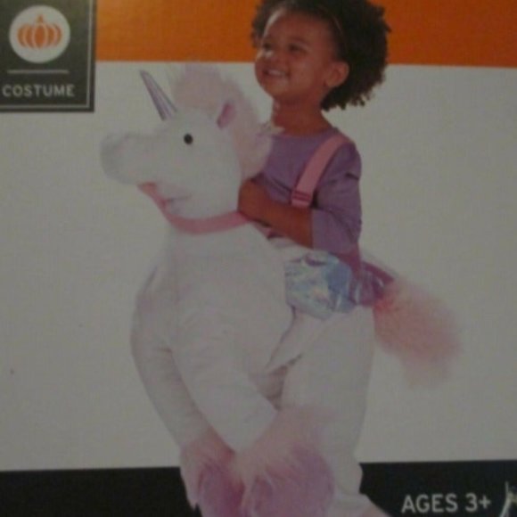 Ride On Plush Unicorn Child Rider 3+Up NEW/NWT